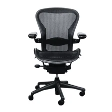 Refurbished Herman Miller Aeron Size B Medium Fully Loaded and Lifetime Warranty