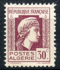 STAMP / TIMBRE ALGERIE NEUF N° 210 ** MARIANNE D'ALGER