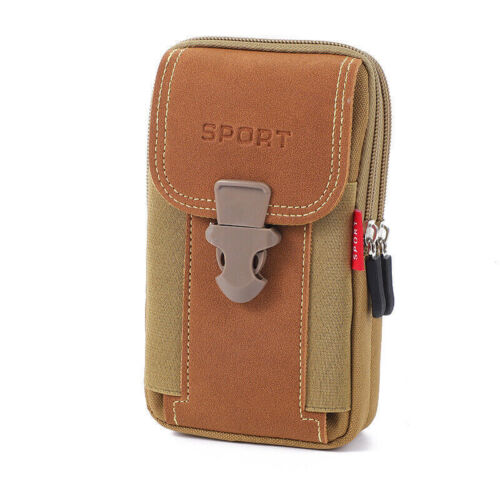 Tactical Molle Waist Pack Mobile Phone Bag Card Holder Pouch Belt Case Organizer - Picture 7 of 14