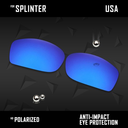 Anti Scratch Polarized Replacement Lenses for-Oakley Splinter Options - Picture 5 of 29