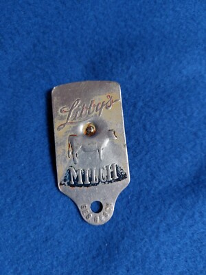 Werbeartikel, Libby´s MILCH, Aluminium, Dosenstecher, ca. 1950er Jahre