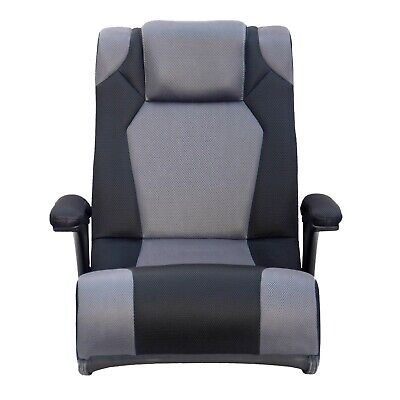 Gaming Chair Curved Seat Floor Rocker Recliner Folding Speakers