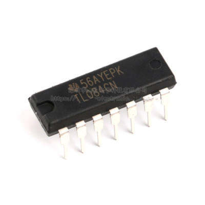 10pcs TL084CN Linear Instrumentation / Quad Operational Amplifier JFET DIP-14