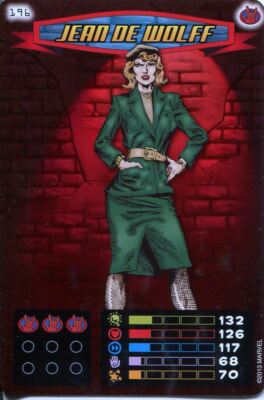 Spiderman Heroes And Villains Card #196 Jean De Wolff
