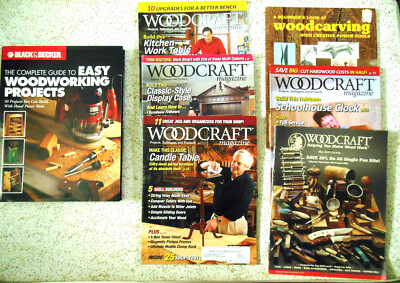 Woodworking Black & Decker Projects, Woodcraft Magazines, Beginner Wood Carving