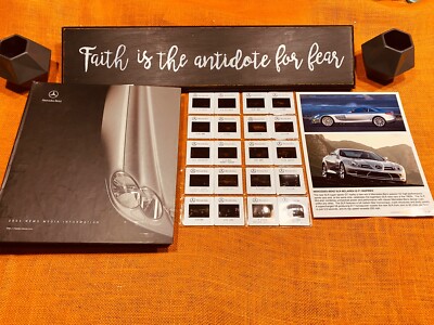 2005 MERCEDES NEWS MEDIA INFORMATION PRESS RELEASE KIT  (RARE SLR AMG SL65 V12