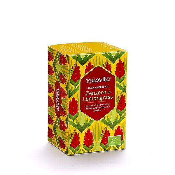 Neavita - Tisana di Zenzero e Lemongrass BIO da 15 filtri
