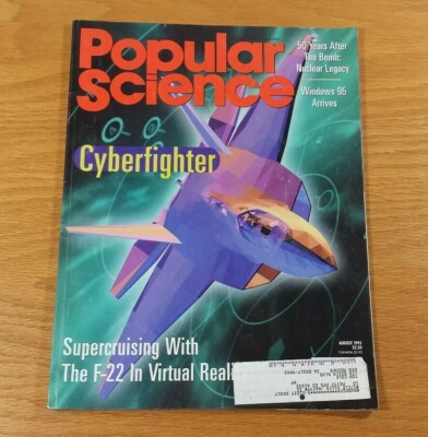 POPULAR SCIENCE Magazine Vintage Issue From August 1995