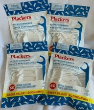 4 x 60 pcs  240 total  PLACKERS - DENTAL FLOSSERS   Floss Pick Sticks  NEW