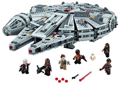 Lego Star Clone Wars 75105 Millennium Falcon TM Chewbacca Rey Finn