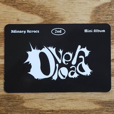 Group Cut Official Photocard Xdinary Heroes 2nd Mini Album