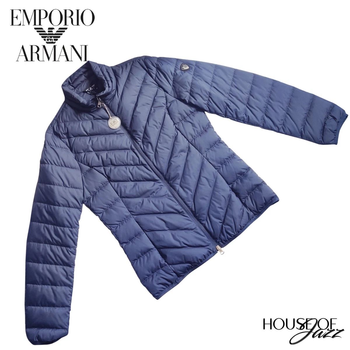 Ea7 women's down jacket discount