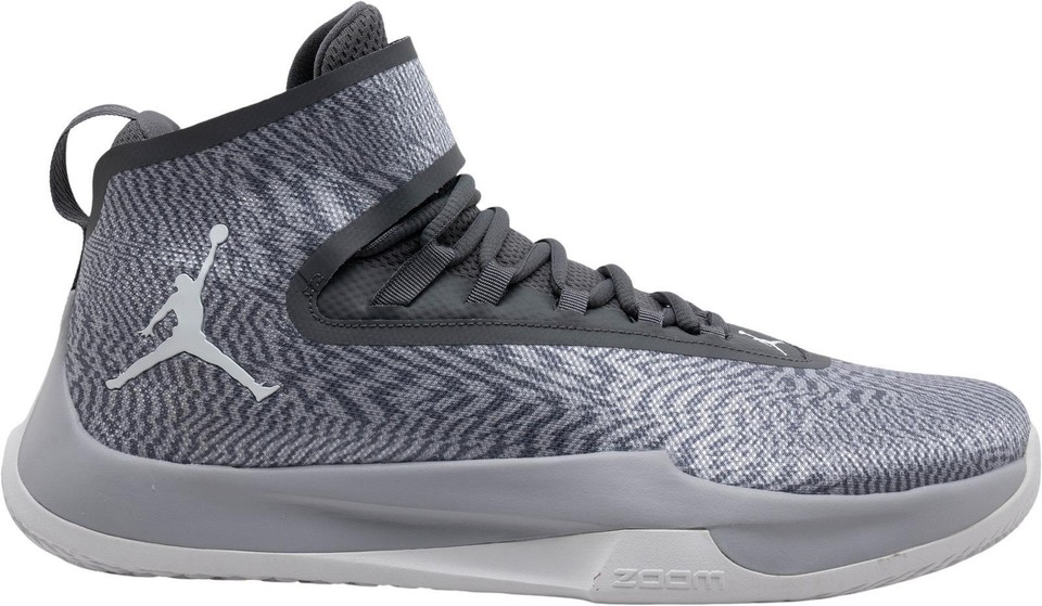 Jordan Fly Unlimited Mens Basketball Shoes Wolf Grey White High Top Size 10 Jordan Fly Unlimited Wolf Grey for Sale | Authenticity  main image 4
