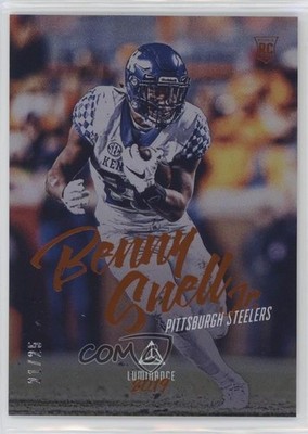 2019 Panini Luminance Rookie Orange 21/25 Benny Snell Jr #159 Rookie RC 3hd