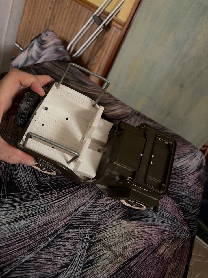 Vintage Tonka Army Jeep G-2-2431 1960s vgc - Image 3 of 4