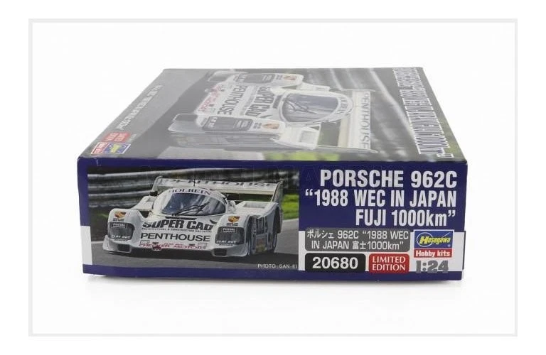 HASEGAWA 20680 PORSCHE - 962C 2.8L N 20 WEC JAPAN 1000km SEASON 1988 - 1/24 - Immagine 2 di 2