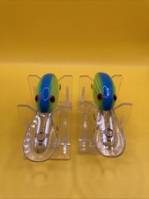 (Lotto 2) Bandit 300 Crank-bait Chartreuse colore posteriore blu 336