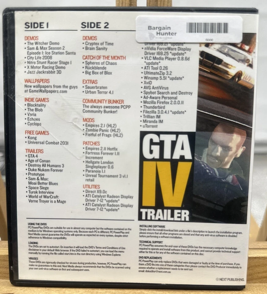 PC Power Play Demo Disc #149 March 2008 PC Game Good Condition 6000 - Image 2 of 4