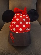 Walt disney world park baseball minnie mouse youth cap with polka dots