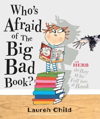 Who's Afraid of the Big Bad Book? by Lauren Child (Paperback Book)