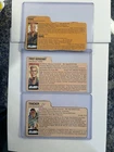 Vintage Gi Joe File Card Lot, Duke Mail away, Spirit, Tiger Force Duke 💥
