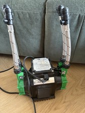 Pumpworld Supergen 58TX 1.5 Bar Twin Impeller Shower Pump 390W c/w Flex Cons