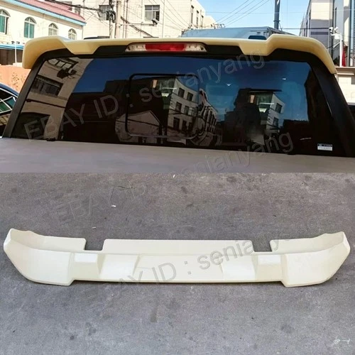 Unpainted Rear Roof Trunk Spoiler Wing For 2021-2026 Ford F-150 F150 Pickup ABS