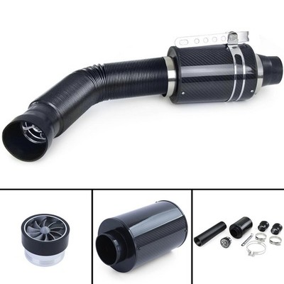 Echt Carbon Airbox Sport Luftfilter Cold Air Intake universal Set