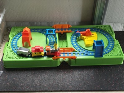 Vintage Mattel MY FIRST WHEELS Children s Train Set Diecast 1980 Railroad