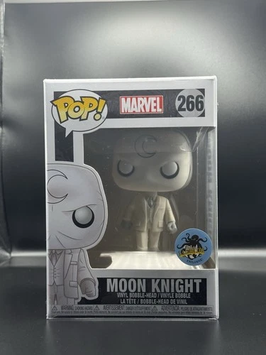 Funko Pop! Marvel 266 MOON KNIGHT L.A. Comic Con Exclusive Vinyl Figure New