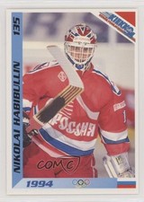 1994 Semic Jaakiekko Finnish Nikolai Khabibulin #135 0q3