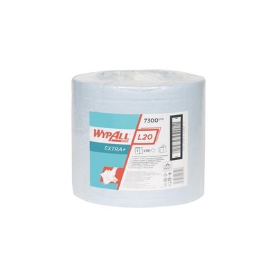 Kimberly-Clark Wischtuch WYPALL L20 7300 L380xB235 ca. mm blau 2-lagig