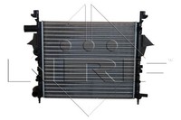 NRF MotorküHler WasserküHler 529513 FüR Renault Twingo Aluminium 1 C066 C068 16V