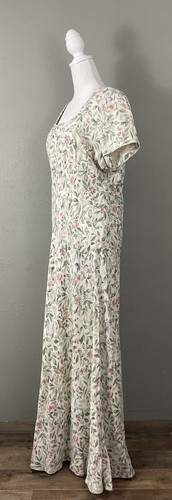 All That Jazz Vintage Kleid Gr. 9/10 Blumen Babydoll Country Chic Cottagecore Maxi - Bild 7 von 12