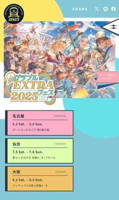 Granblue Fantasy Extra Fes 2025 Brochure Bonus Apocalyptic Serial