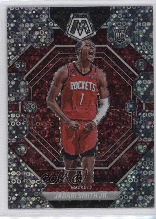 2022 Mosaic Rookies Fast Break Silver Prizm Jabari Smith Jr #239 Rookie RC 0h28