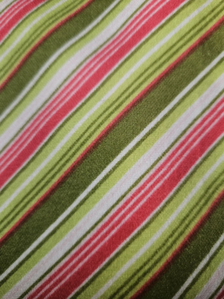 Riley Blake Summer Song My Minds Eye Striped Flannel Fabric 2.25 Yrds X 44"Wide - Image 2 of 4