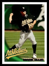 2010 Topps Update #US-238 Mark Ellis Card Oakland Athletics
