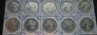 High-Grade Morgan Silver Dollar Lot (10 Coins) - 1880-1921 | BU/MS Mint State |