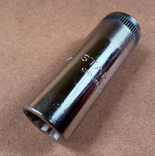 NICE - Vintage Stahlwille Germany 46 Deep Socket, 3/8" Drive, 12 Point, 1/2"