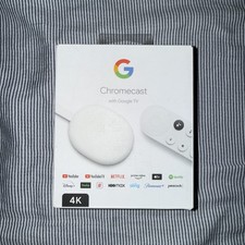 Buy Google Chromecast with Google TV 4K UHD Media Streamer - Snow