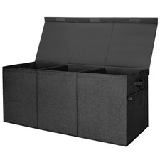 BALEINE Extra Large Fabric Storage Bins with Lid, Collapsible Storage Boxes B...