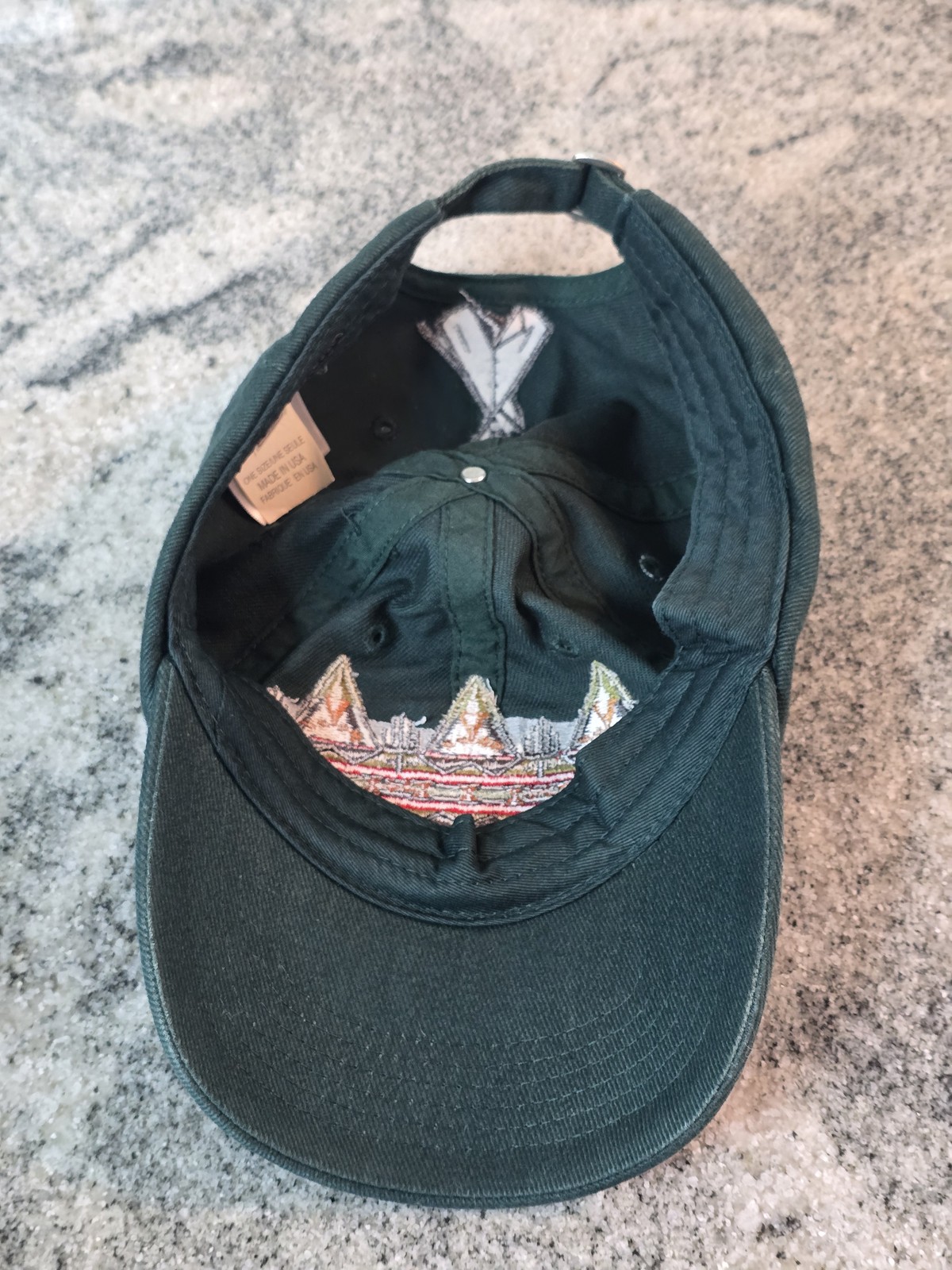 VTG Pendleton Hat Cap Strap Back Embroidered Sout… - image 5