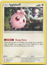 Igglybuff 168/236 Uncommon Cosmic Eclipse Pokemon Near Mint on eBay