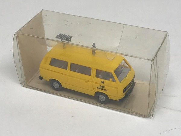 Wiking 30316 - Vw Bus T3 FunkmeßWagen Deutsche Post - Gelb - Ho - 1:87 --image