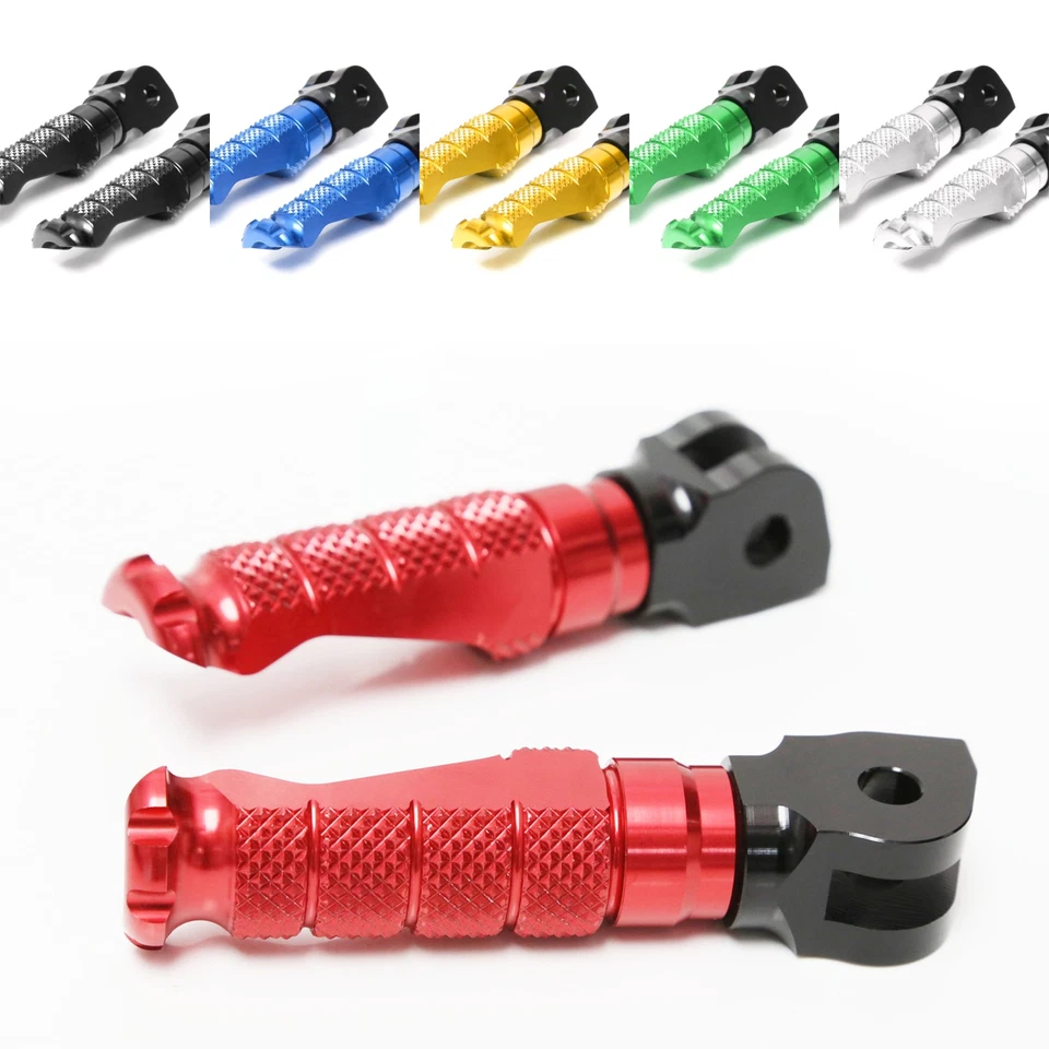 Clavijas de pie delanteras elevables negras R-FIGHT para Suzuki SV650X RETRO CAFÉ RACER 18 19 Foto 2 de 4