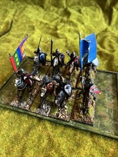 Norman Mounted Knights X12 Pro Painted Metal 28MM Crusader Miniatures
