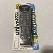NEW Sony RM-V60 8-Component Universal Remote Control LCD Display Glow-in-Dark