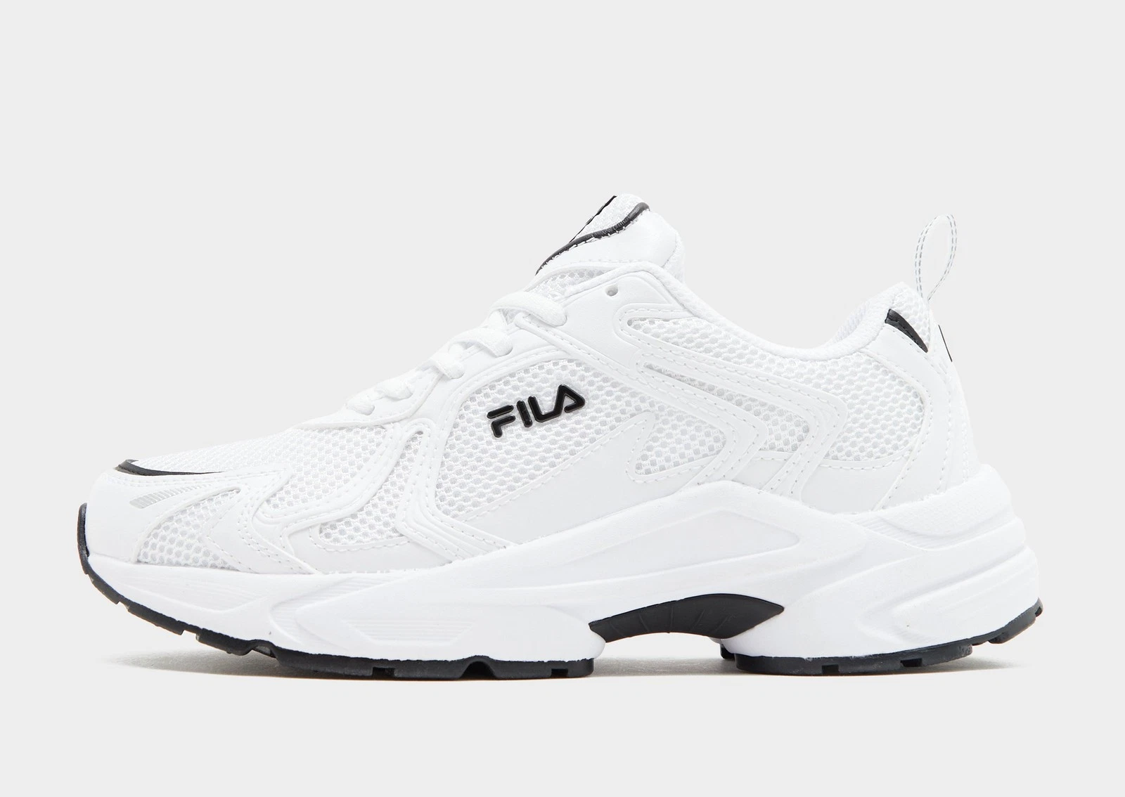 Authentic Fila Heroic Trainer ® ( Women Size: UK 5 6 7 ) White / Black