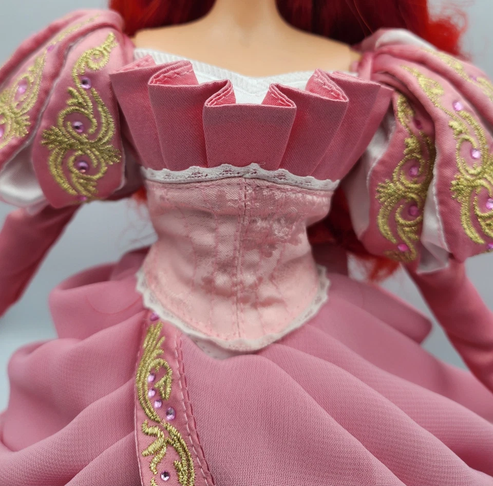 Disney limited doll  Ariel 17"  Dress custom  - Image 2 of 4